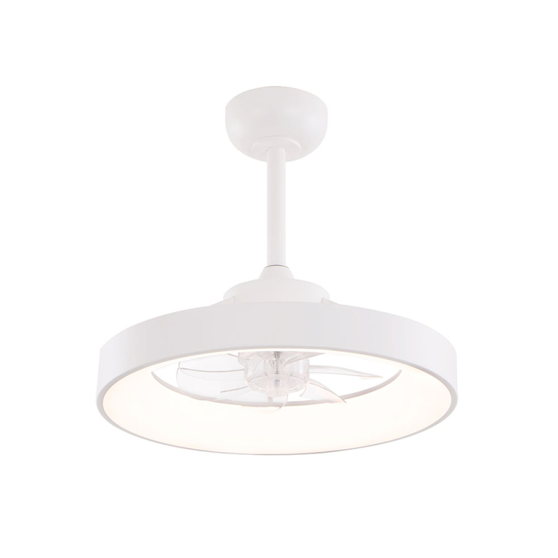 Ανεμιστήρας Οροφής Με Φως Led & Τηλεχειριστήριο 30εκ. Aca FAN6697WH White