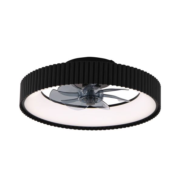 Ανεμιστήρας Οροφής Με Φως Led & Τηλεχειριστήριο 30εκ. Aca FAN6689BK Black