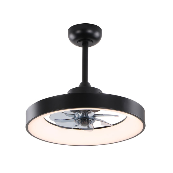 Ανεμιστήρας Οροφής Με Φως Led & Τηλεχειριστήριο 30εκ. Aca FAN6697BK Black