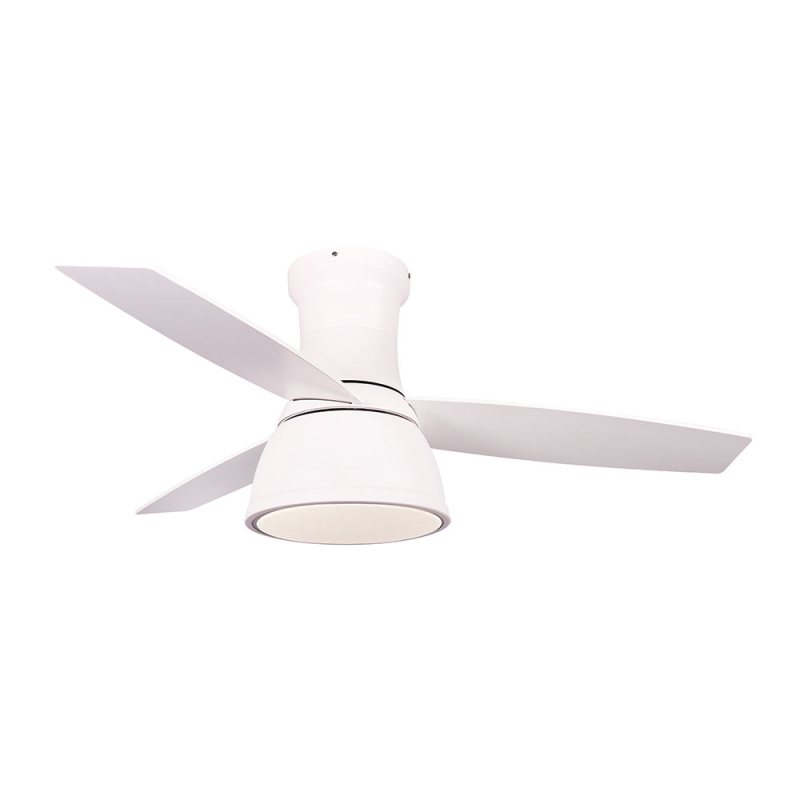 Ανεμιστήρας Οροφής Με Φως Led & Τηλεχειριστήριο 112εκ. Aca FANRX44041W White
