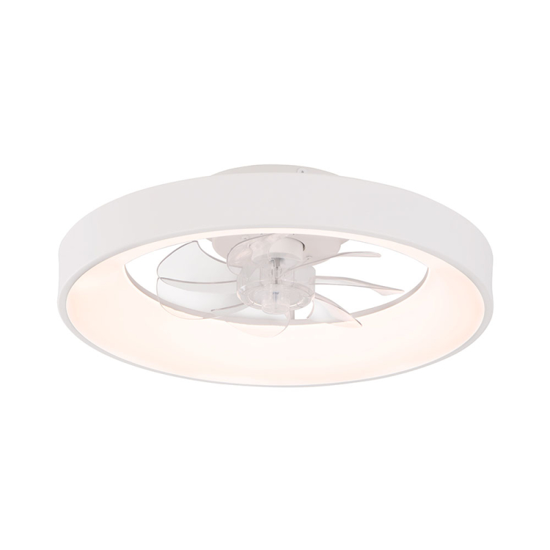 Ανεμιστήρας Οροφής Με Φως Led & Τηλεχειριστήριο 30εκ. Aca FAN6687WH White