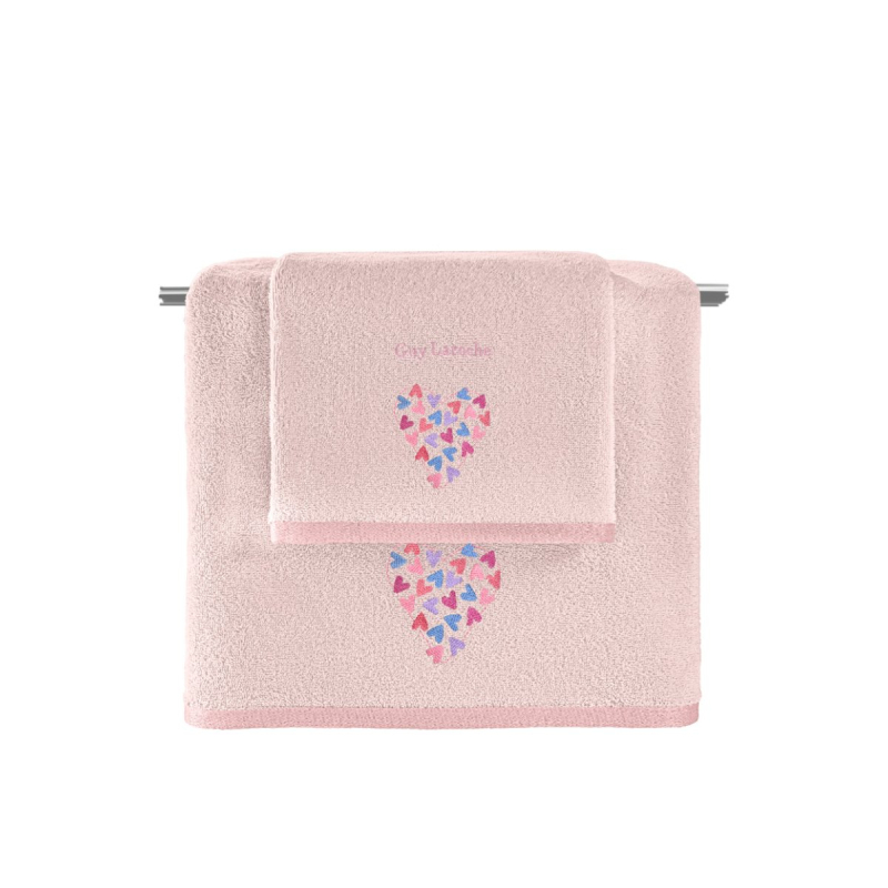 Παιδικές Πετσέτες (Σετ 2τμχ) Guy Laroche Amore Pink