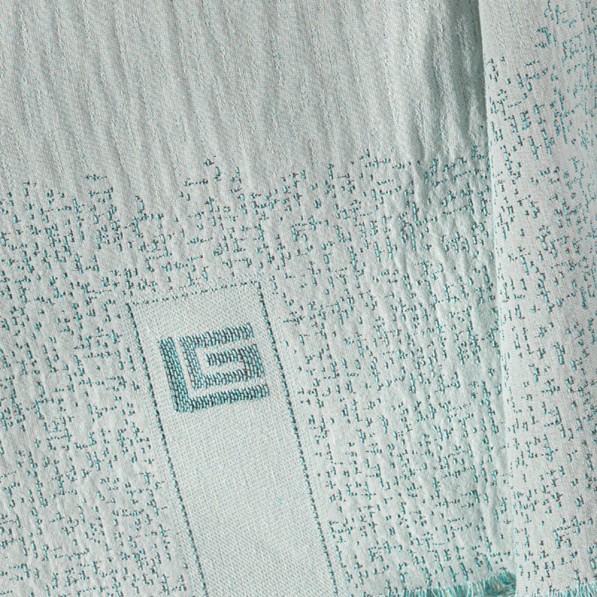 Ριχτάρι Πολυθρόνας (150X180) Guy Laroche Moreno Aqua Home Λευκά Είδη Σαλονιού Ριχτάρια Καναπέ Spitishop