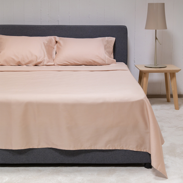 Σεντόνια King Size (Σετ) Naf-Naf Unique Beige