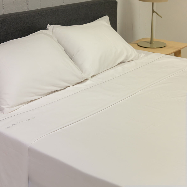 Σεντόνια King Size (Σετ) Naf-Naf Unique White