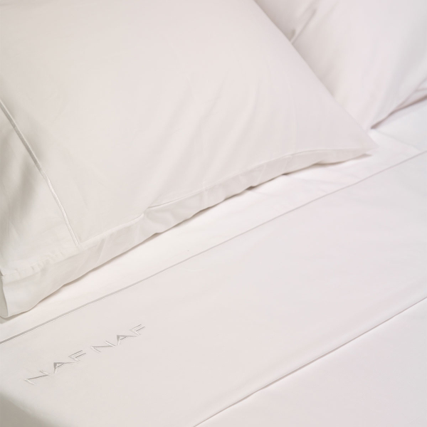 Σεντόνια King Size (Σετ) Naf-Naf Unique White