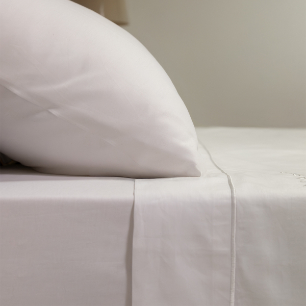 Σεντόνια King Size (Σετ) Naf-Naf Unique White