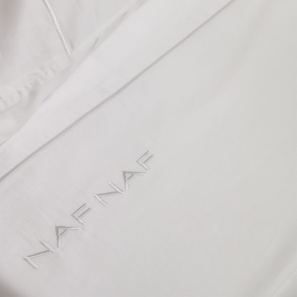 Σεντόνια King Size (Σετ) Naf-Naf Unique White