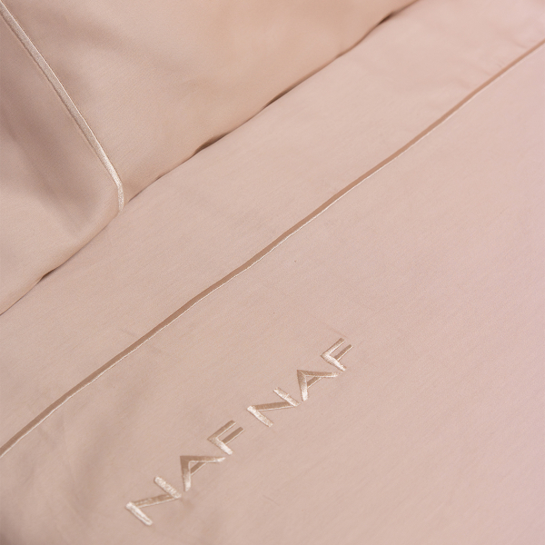 Σεντόνια Μονά (Σετ) Naf-Naf Unique Beige