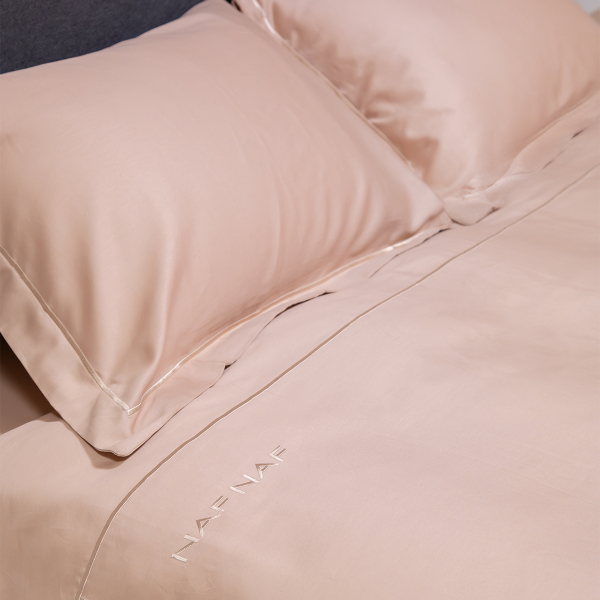 Παπλωματοθήκη Υπέρδιπλη (Σετ 225x245) Naf-Naf Unique Beige