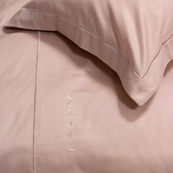 Παπλωματοθήκη Υπέρδιπλη (Σετ 225x245) Naf-Naf Unique Beige