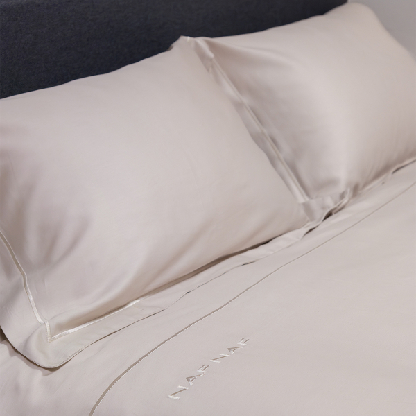 Παπλωματοθήκη Υπέρδιπλη (Σετ 225x245) Naf-Naf Unique Light Grey