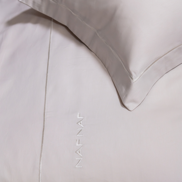 Παπλωματοθήκη Υπέρδιπλη (Σετ 225x245) Naf-Naf Unique Light Grey