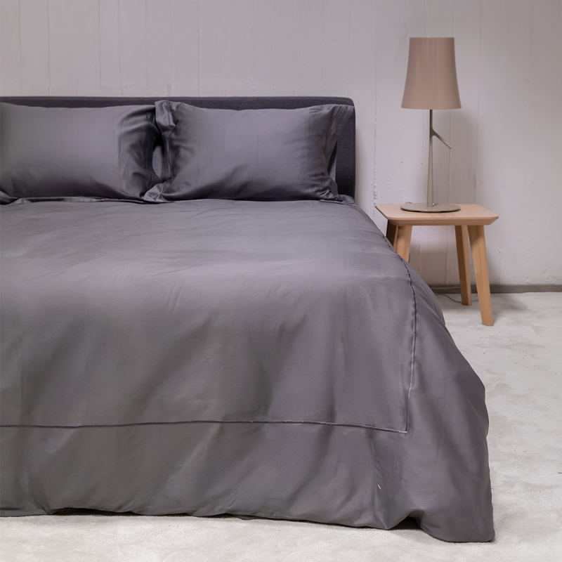 Παπλωματοθήκη Υπέρδιπλη (Σετ 225x245) Naf-Naf Unique Dark Grey