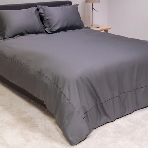 Παπλωματοθήκη Υπέρδιπλη (Σετ 225x245) Naf-Naf Unique Dark Grey