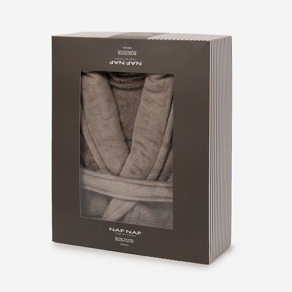 Μπουρνούζι Naf-Naf Bonjour Vintage Grey