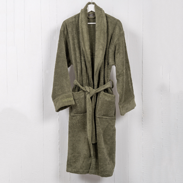 Μπουρνούζι Naf-Naf Bonjour Olive Green