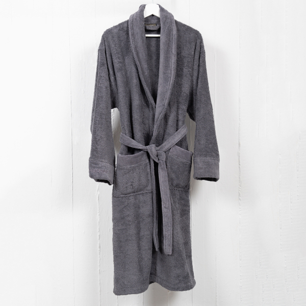 Μπουρνούζι Naf-Naf Bonjour Dark Grey