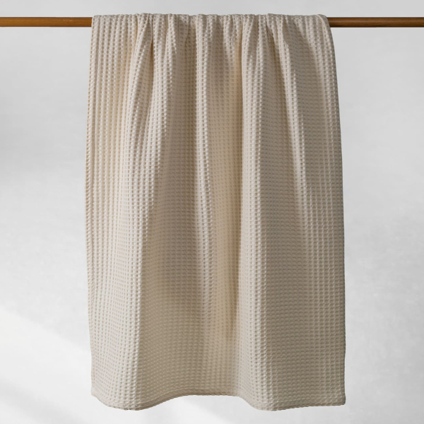 Κουβέρτα Πικέ Υπέρδιπλη (230x240) Naf-Naf Waffle Cream