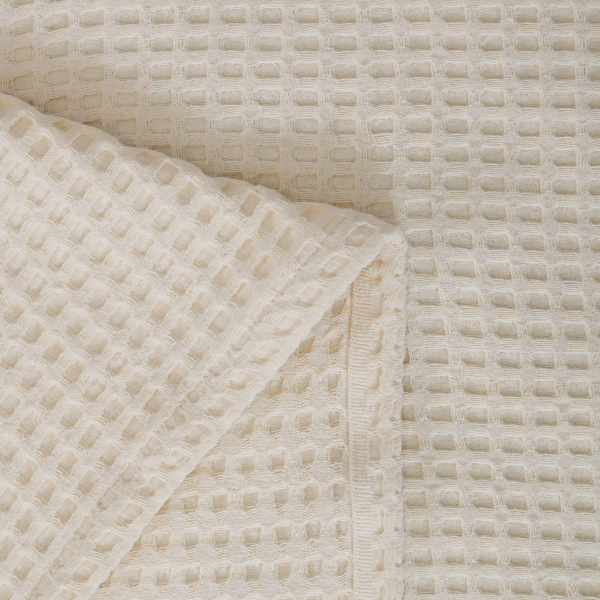 Κουβέρτα Πικέ Μονή (170x240) Naf-Naf Waffle Cream