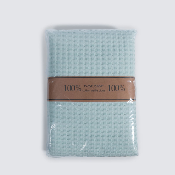 Κουβέρτα Πικέ Μονή (170x240) Naf-Naf Waffle Mint