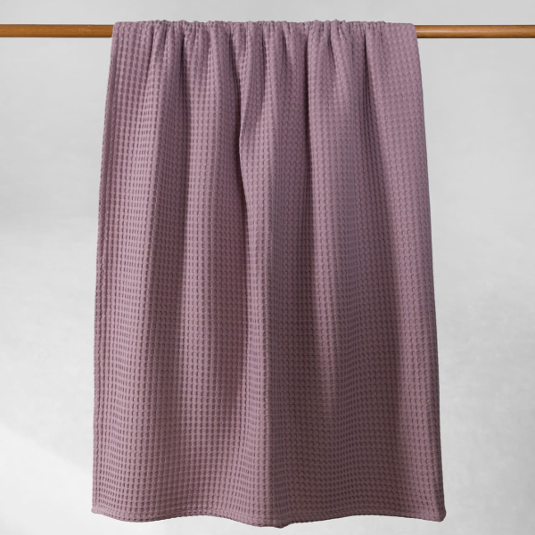 Κουβέρτα Πικέ Μονή (170x240) Naf-Naf Waffle Purple