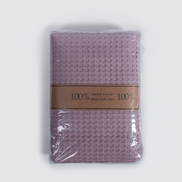 Κουβέρτα Πικέ Μονή (170x240) Naf-Naf Waffle Purple