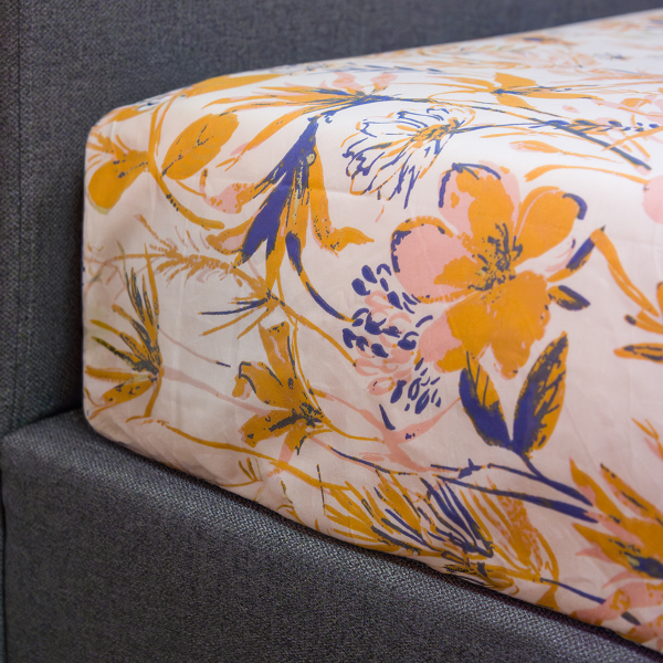 Σεντόνια Υπέρδιπλα (Σετ) Naf-Naf Diamond 251 Emerald Yellow