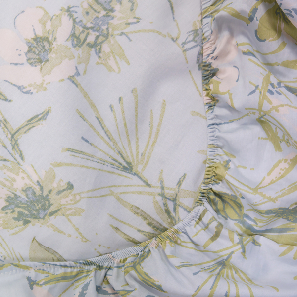 Σεντόνια Υπέρδιπλα (Σετ) Naf-Naf Diamond 251 Emerald Blue