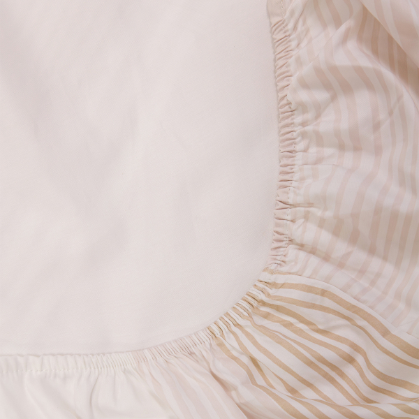 Σεντόνια Υπέρδιπλα (Σετ) Naf-Naf Diamond 254 Opal Beige