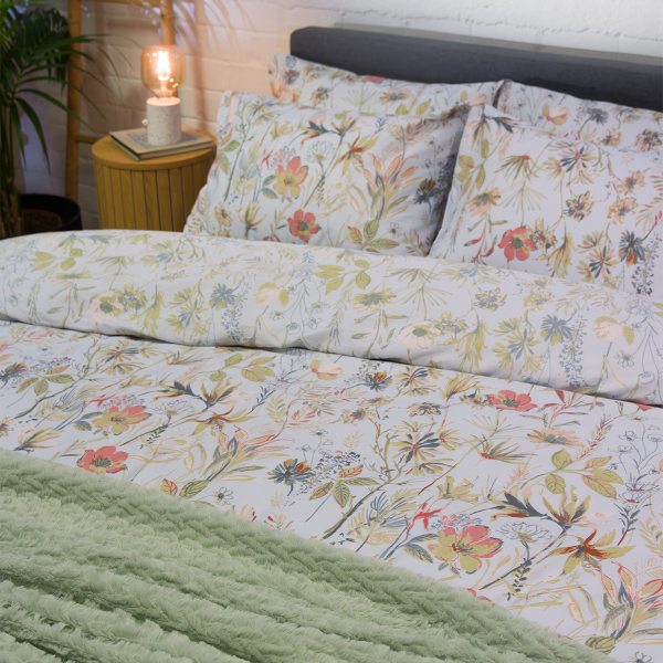 Παπλωματοθήκη Υπέρδιπλη (Σετ 225x245) 2 Όψεων Naf-Naf Diamond 251 Emerald Blue