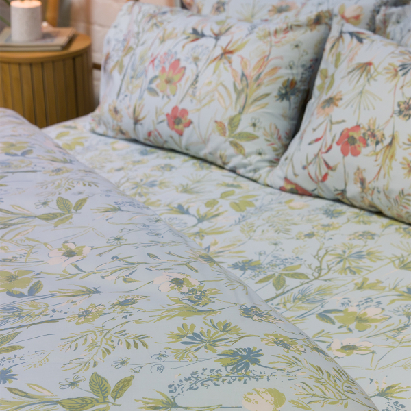 Παπλωματοθήκη Υπέρδιπλη (Σετ 225x245) 2 Όψεων Naf-Naf Diamond 251 Emerald Blue