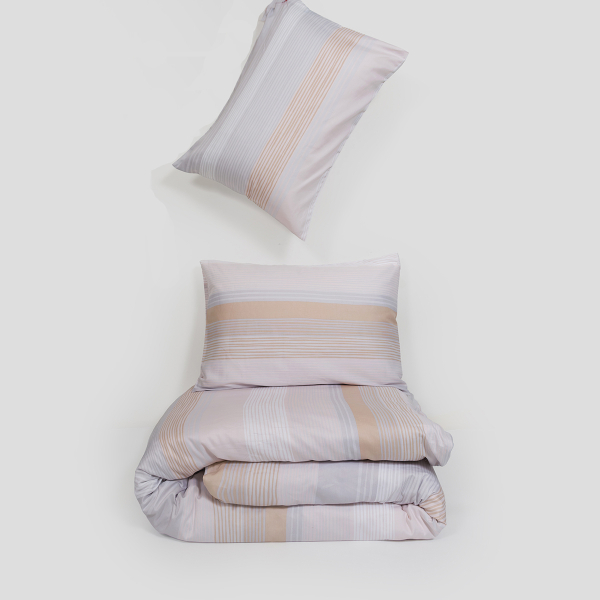 Παπλωματοθήκη Υπέρδιπλη (Σετ 225x245) 2 Όψεων Naf-Naf Diamond 254 Opal Beige