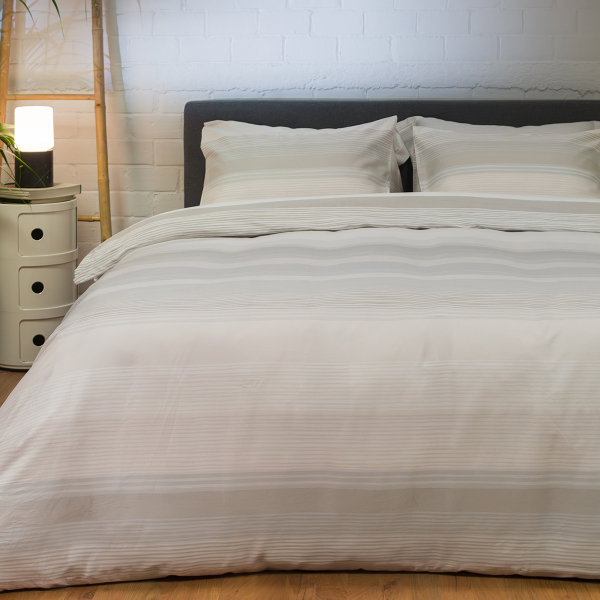 Παπλωματοθήκη Υπέρδιπλη (Σετ 225x245) Naf-Naf Diamond 254 Opal Grey