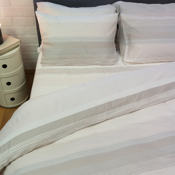 Παπλωματοθήκη Υπέρδιπλη (Σετ 225x245) Naf-Naf Diamond 254 Opal Grey