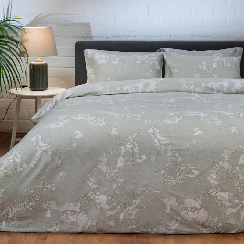 Παπλωματοθήκη Μονή (Σετ 165x245) Naf-Naf Diamond 252 Amethyst Green