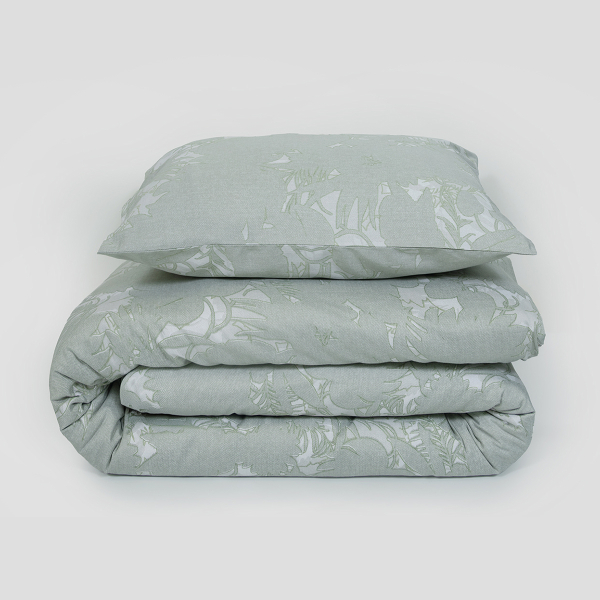 Παπλωματοθήκη Μονή (Σετ 165x245) Naf-Naf Diamond 252 Amethyst Green