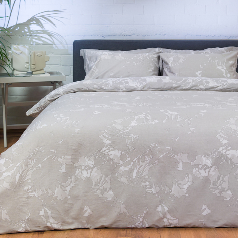 Παπλωματοθήκη Μονή (Σετ 165x245) 2 Όψεων Naf-Naf Diamond 252 Amethyst Beige