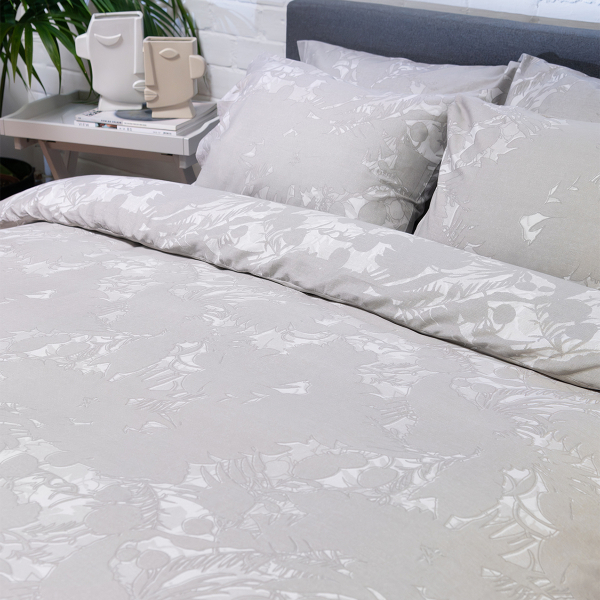 Παπλωματοθήκη Μονή (Σετ 165x245) 2 Όψεων Naf-Naf Diamond 252 Amethyst Beige