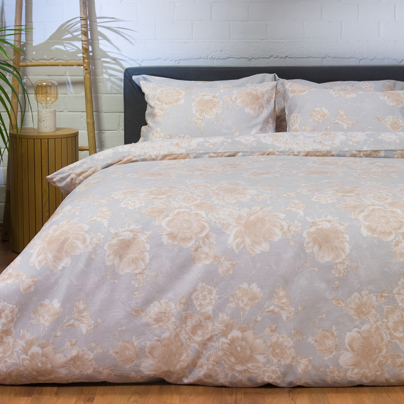 Παπλωματοθήκη Μονή (Σετ 165x245) 2 Όψεων Naf-Naf Diamond 253 Pearl Sky