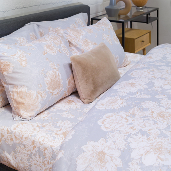 Παπλωματοθήκη Μονή (Σετ 165x245) 2 Όψεων Naf-Naf Diamond 253 Pearl Sky