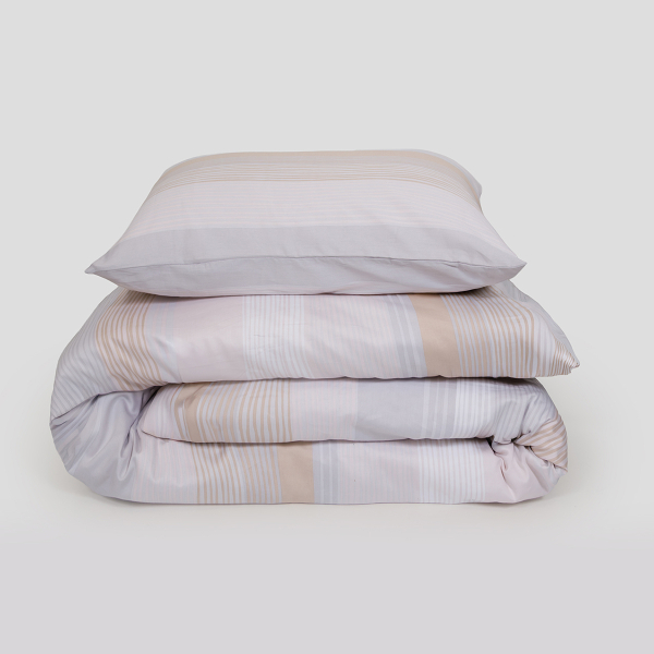 Παπλωματοθήκη Μονή (Σετ 165x245) 2 Όψεων Naf-Naf Diamond 254 Opal Beige