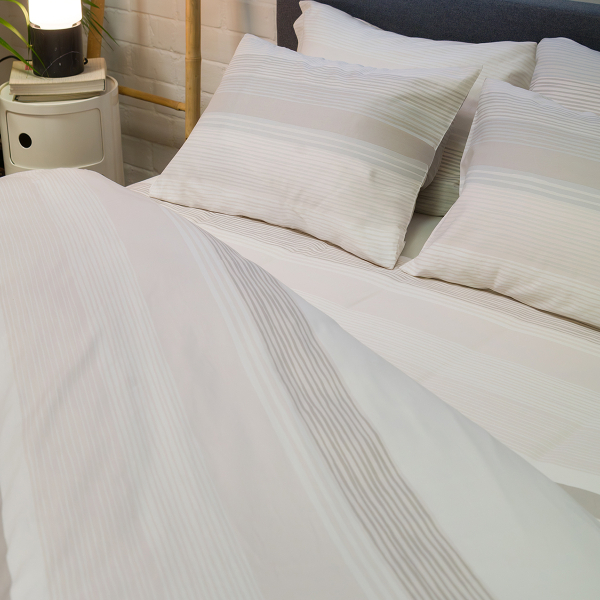 Παπλωματοθήκη Μονή (Σετ 165x245) Naf-Naf Diamond 254 Opal Grey