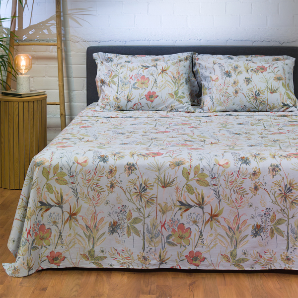 Σεντόνια King Size (Σετ) Naf-Naf Diamond 251 Emerald Blue