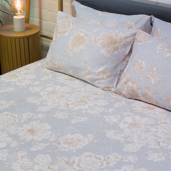 Σεντόνια King Size (Σετ) Naf-Naf Diamond 253 Pearl Sky