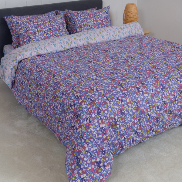 Παπλωματοθήκη Υπέρδιπλη (Σετ 225x245) 2 Όψεων Naf-Naf Summit 155 Elbrus Lilac