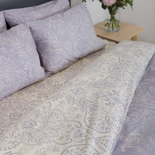 Παπλωματοθήκη Υπέρδιπλη (Σετ 225x245) 2 Όψεων Naf-Naf Summit 156 Atlantic Blue