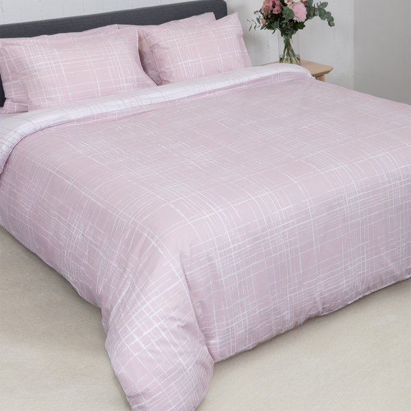 Παπλωματοθήκη Μονή (Σετ 165x245) 2 Όψεων Naf-Naf Summit 152 Pacific Pink