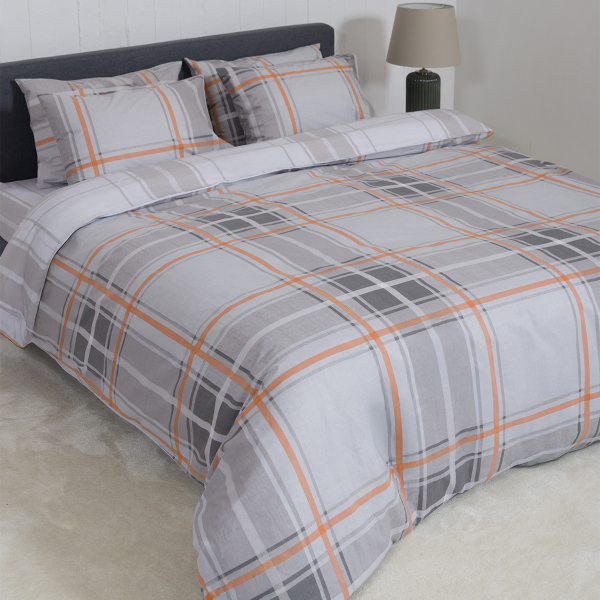 Παπλωματοθήκη Μονή (Σετ 165x245) 2 Όψεων Naf-Naf Summit 153 Andes Orange