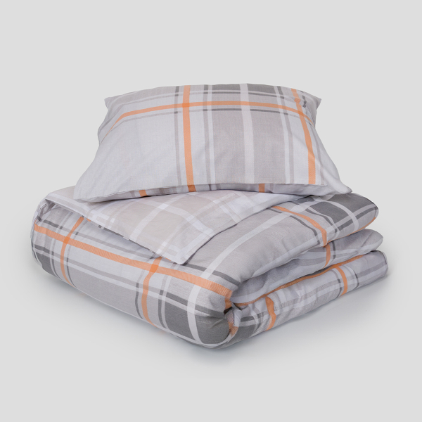 Παπλωματοθήκη Μονή (Σετ 165x245) 2 Όψεων Naf-Naf Summit 153 Andes Orange